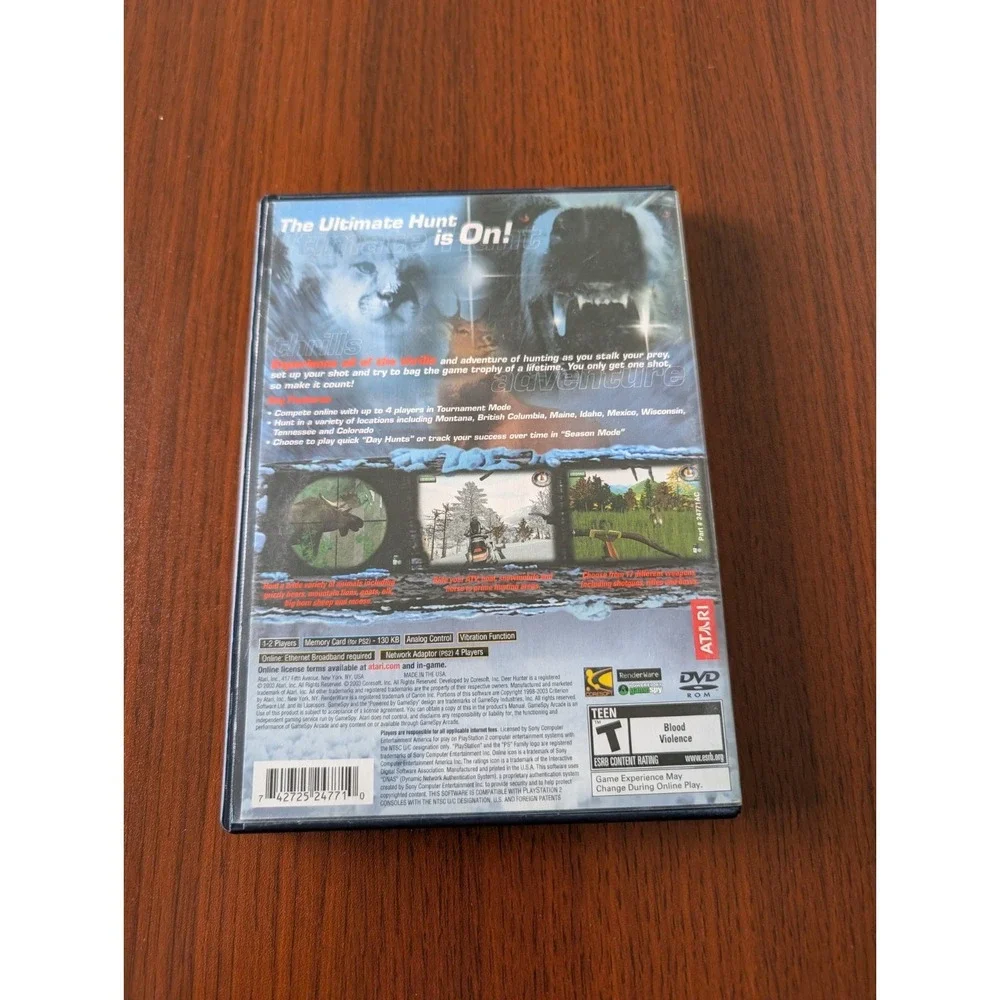 Deer Hunter (Sony PlayStation 2, 2003) -